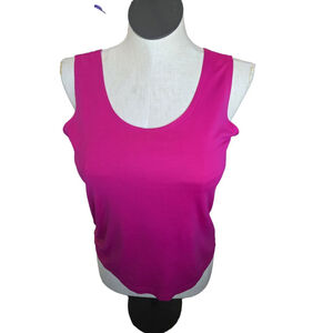 Chico's Bright Pink Tank Top Size 1=M